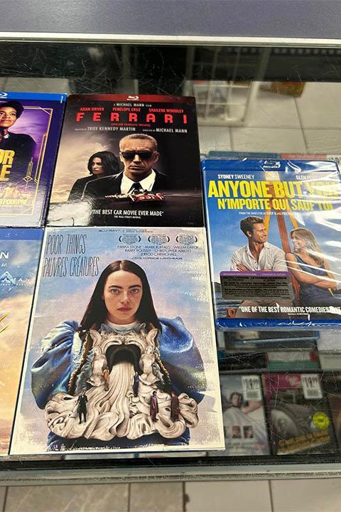 Vente de DVD Québec