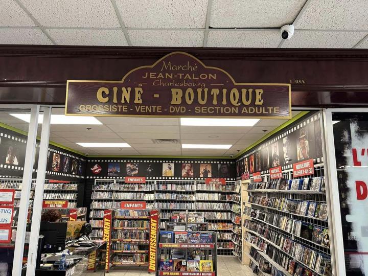 Présentoirs de films Québec